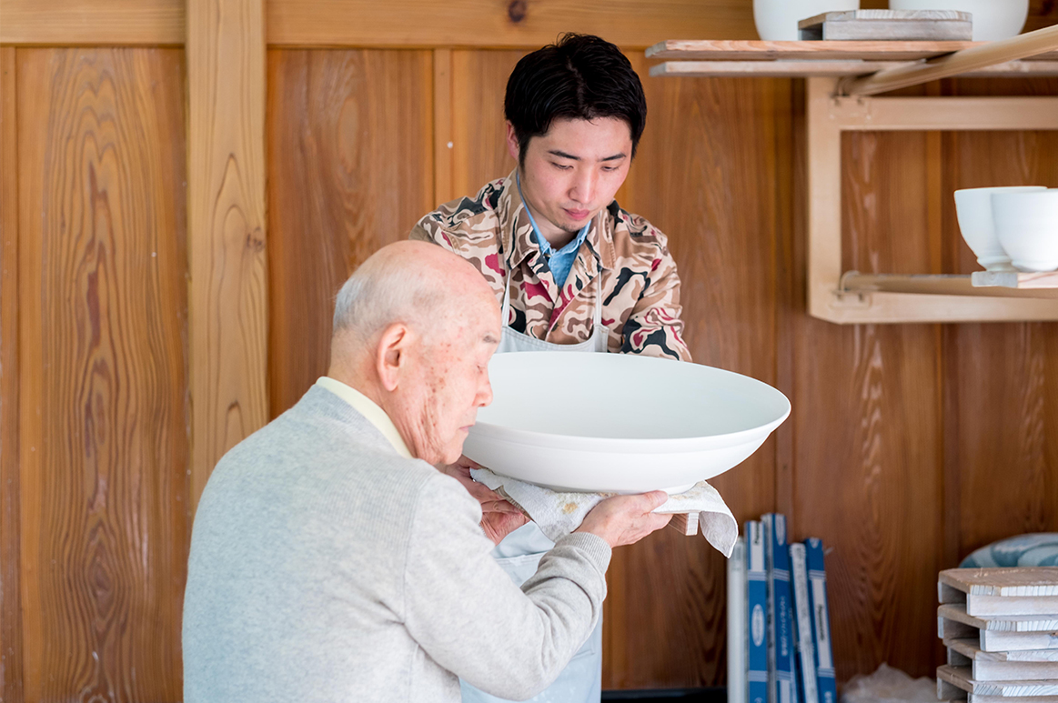 井上萬二と井上祐希